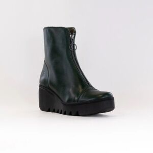 FLY LONDON BOCE 457FLY - DARK GREEN EU 38